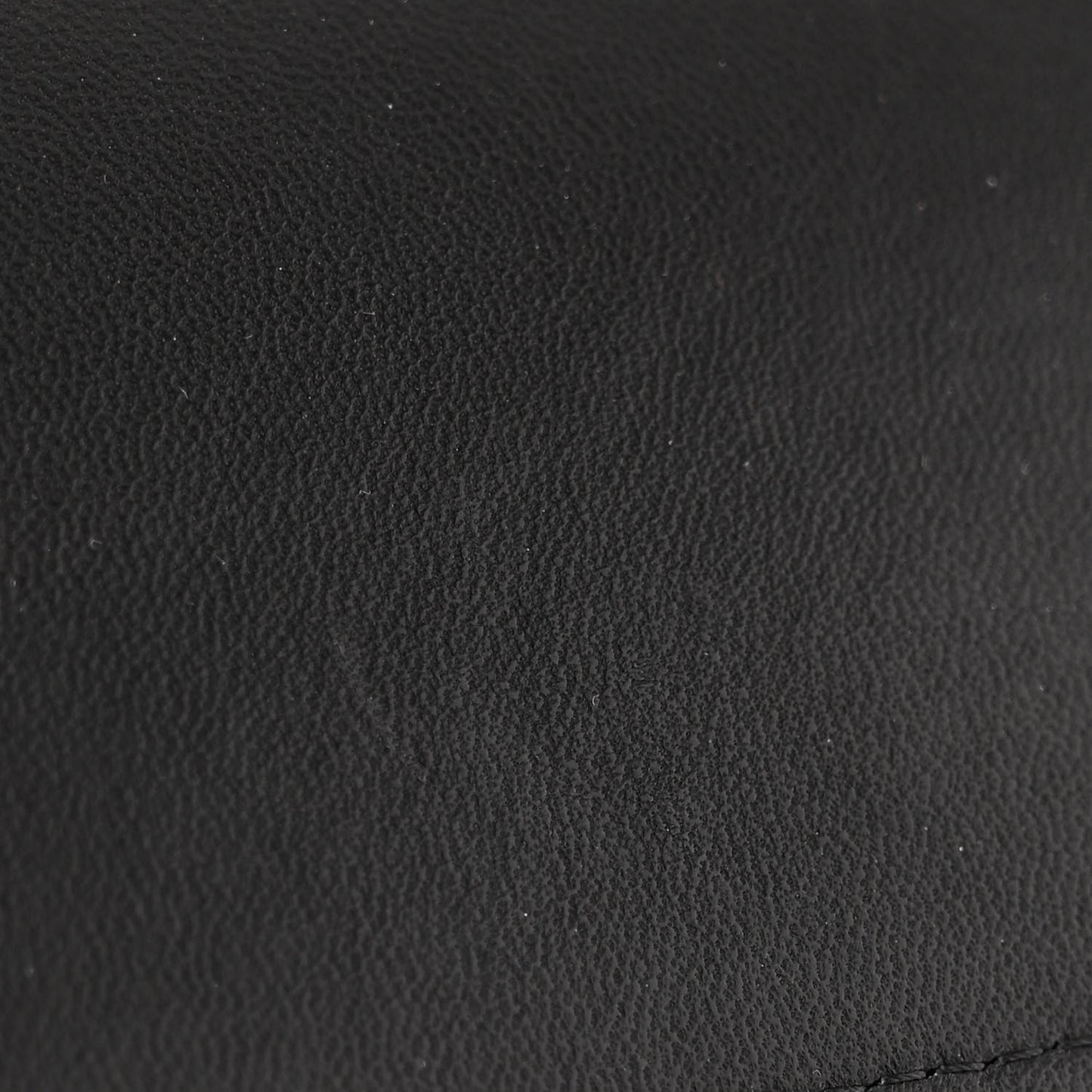 Lambskin Chevron Quilted Jumbo Double Flap So Black