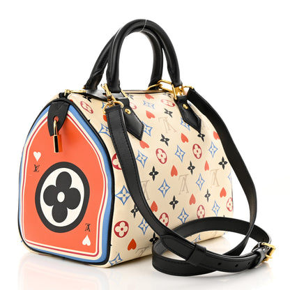 Louis Vuitton Game On Speedy Bandouliere 25 White 3 of 10