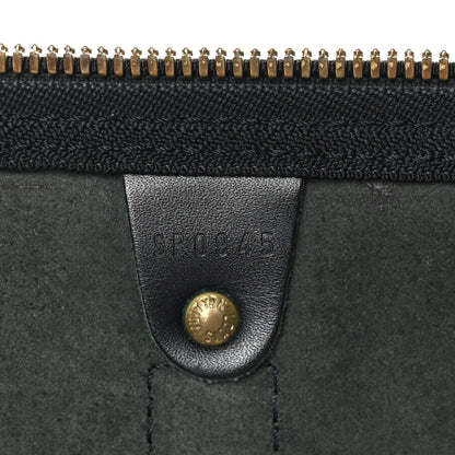Louis Vuitton Epi Keepall 55 Black 6 of 14