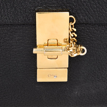 Chloe Grained Lambskin Mini Drew Shoulder Bag Black 8 of 12
