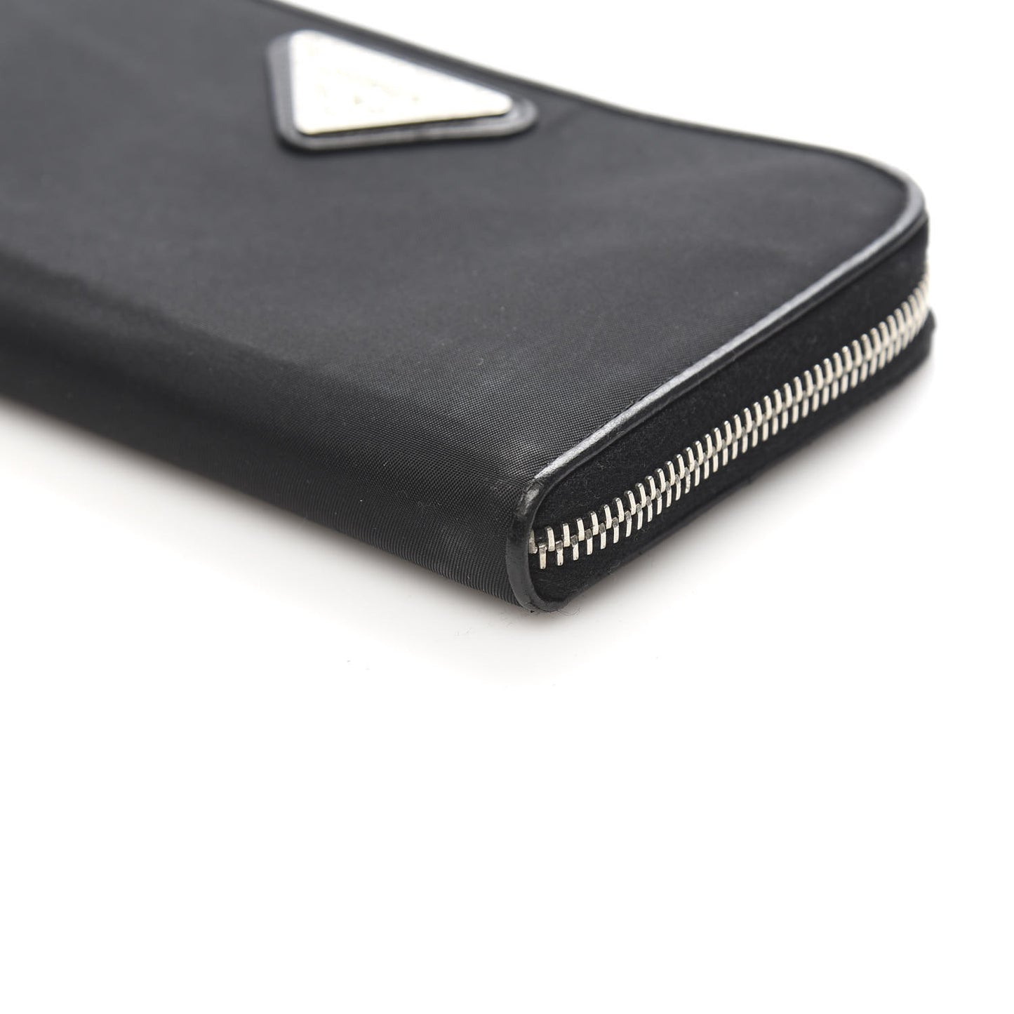 Tessuto Light Nylon Zip Around Wallet Black
