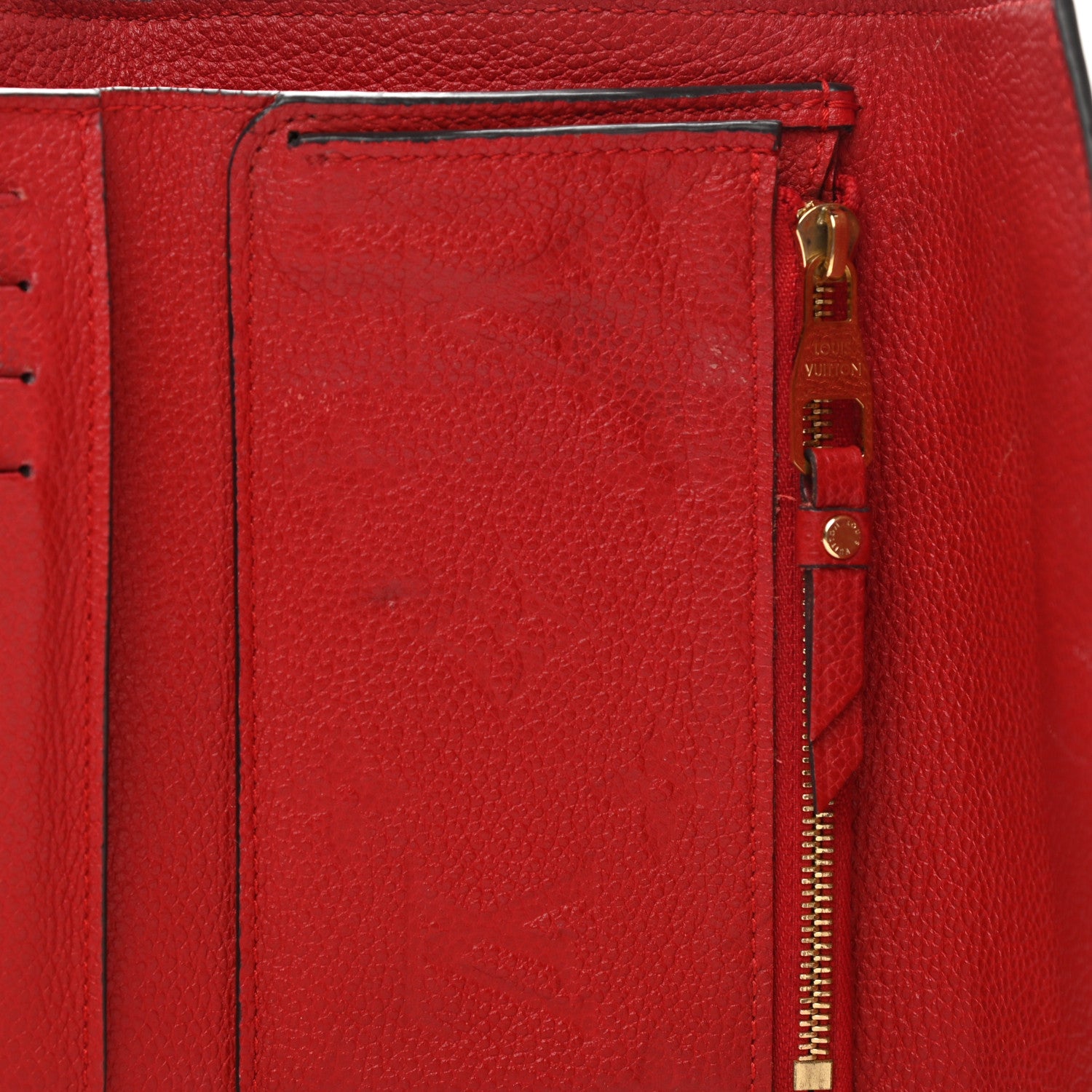 Louis Vuitton Empreinte Compact Curieuse Wallet Cherry 11 of 15