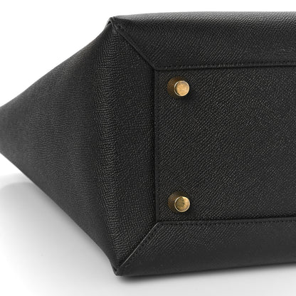 Celine Grained Calfskin Mini Belt Bag Black 8 of 10