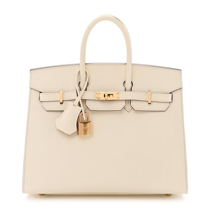 Hermes Epsom Birkin Sellier 25 Nata 1 of 9