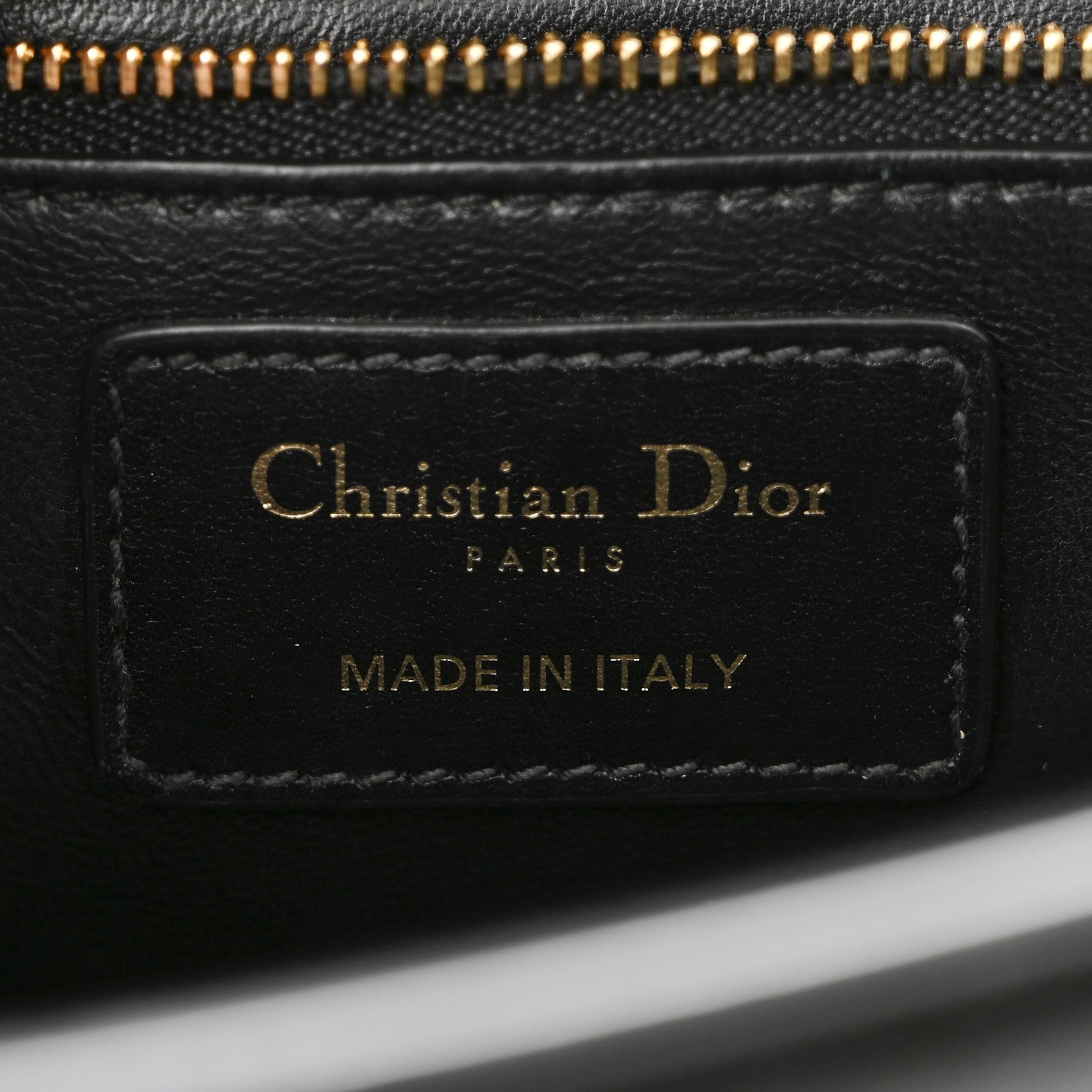 Christian Dior Smooth Calfskin 30 Montaigne Flap Bag Black 6 of 9