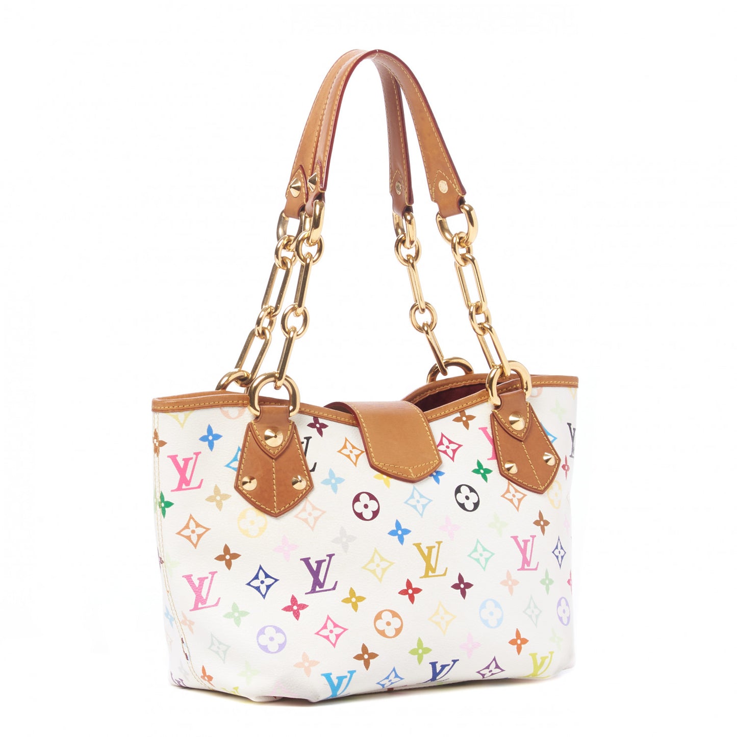 Monogram Multicolor Annie MM White