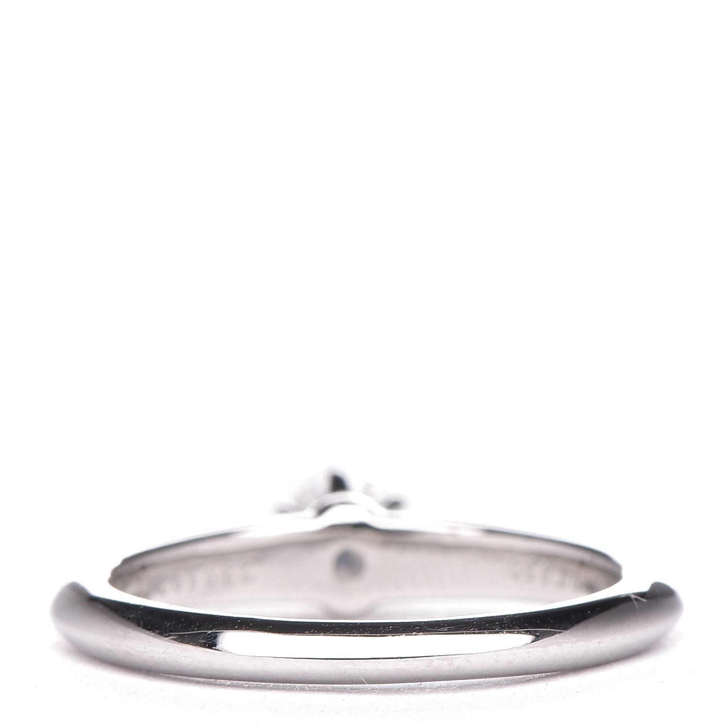 Tiffany Platinum Diamond .18ct Solitaire Engagement Ring 47 4 4 of 7