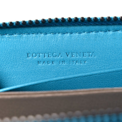 Bottega Veneta Nappa Intrecciato Zip Around Wallet Canard 6 of 9