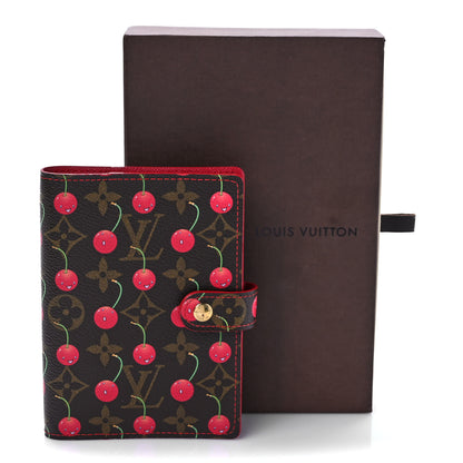 Louis Vuitton Monogram Cerises Small Ring Agenda Cover 10 of 10
