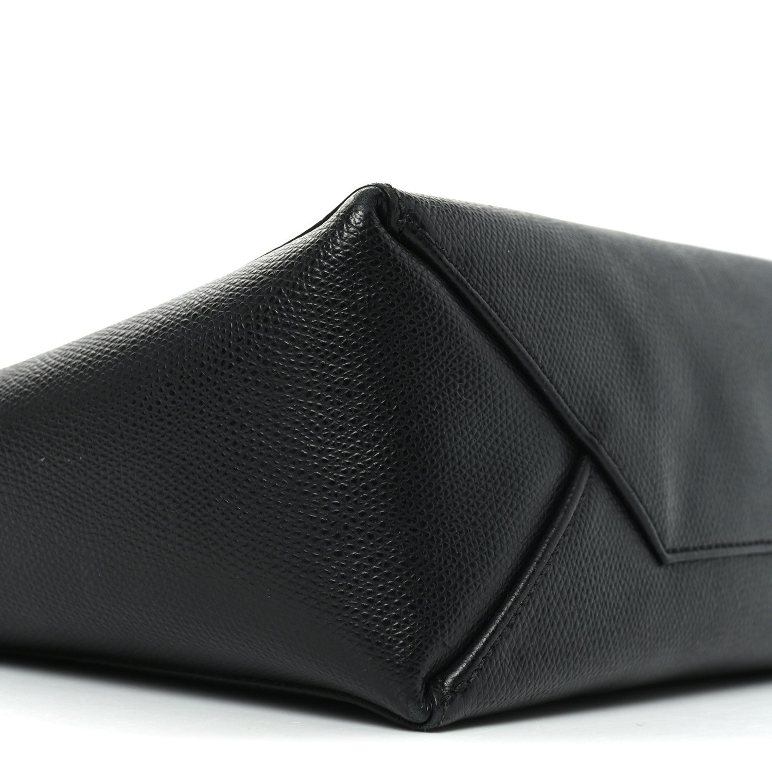Celine Grained Calfskin Small Vertical Cabas Black 8 of 9