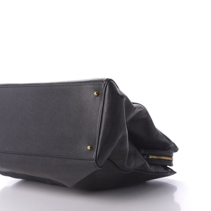Chanel Caviar XL Weekender Bag Black 8 of 11