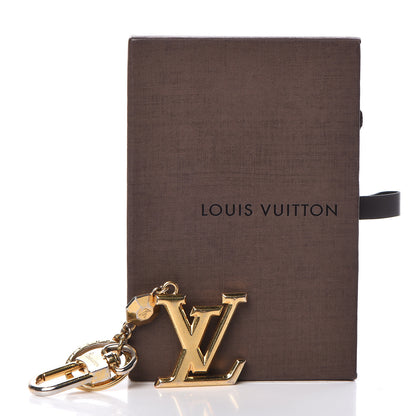 Louis Vuitton LV Facettes Bag Charm Key Holder Gold 4 of 4