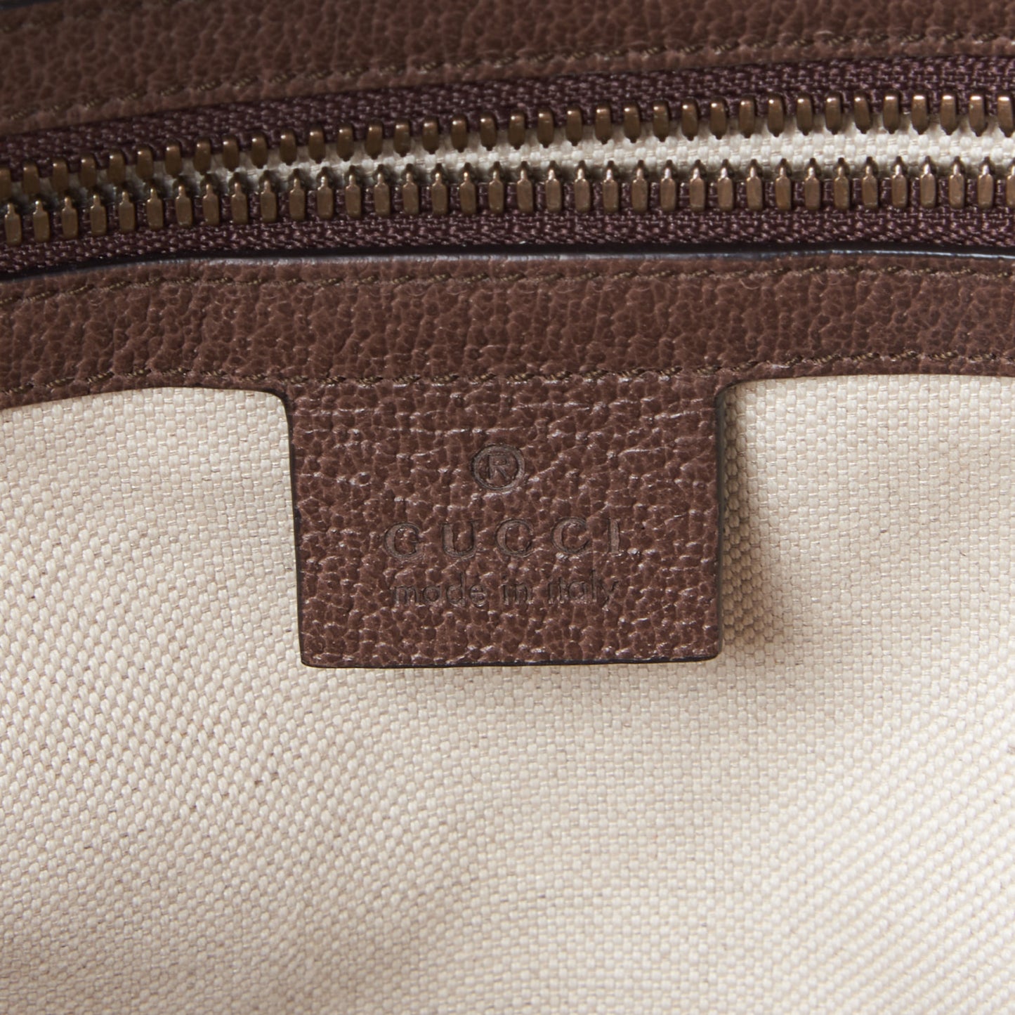 GG Supreme Monogram Calfskin Web Small Ophidia Day Backpack Beige Ebony New Acero