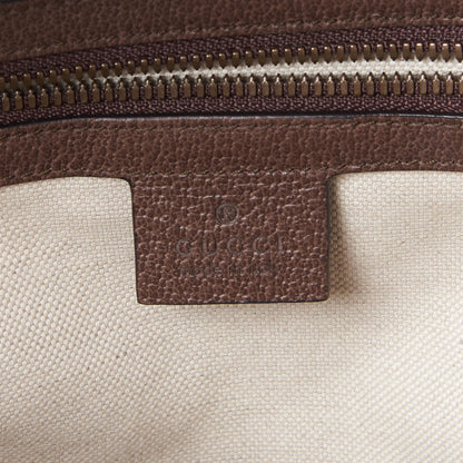 Gucci GG Supreme Monogram Calfskin Web Small Ophidia Day Backpack Beige Ebony New Acero 7 of 9