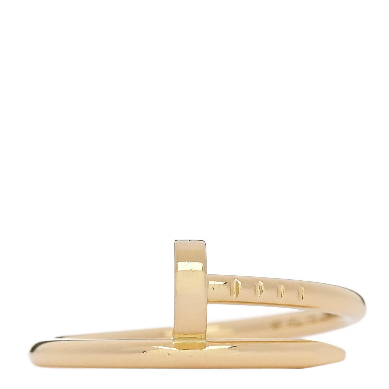 Cartier 18K Yellow Gold Small Juste Un Clou Ring 52 6 1 of 6