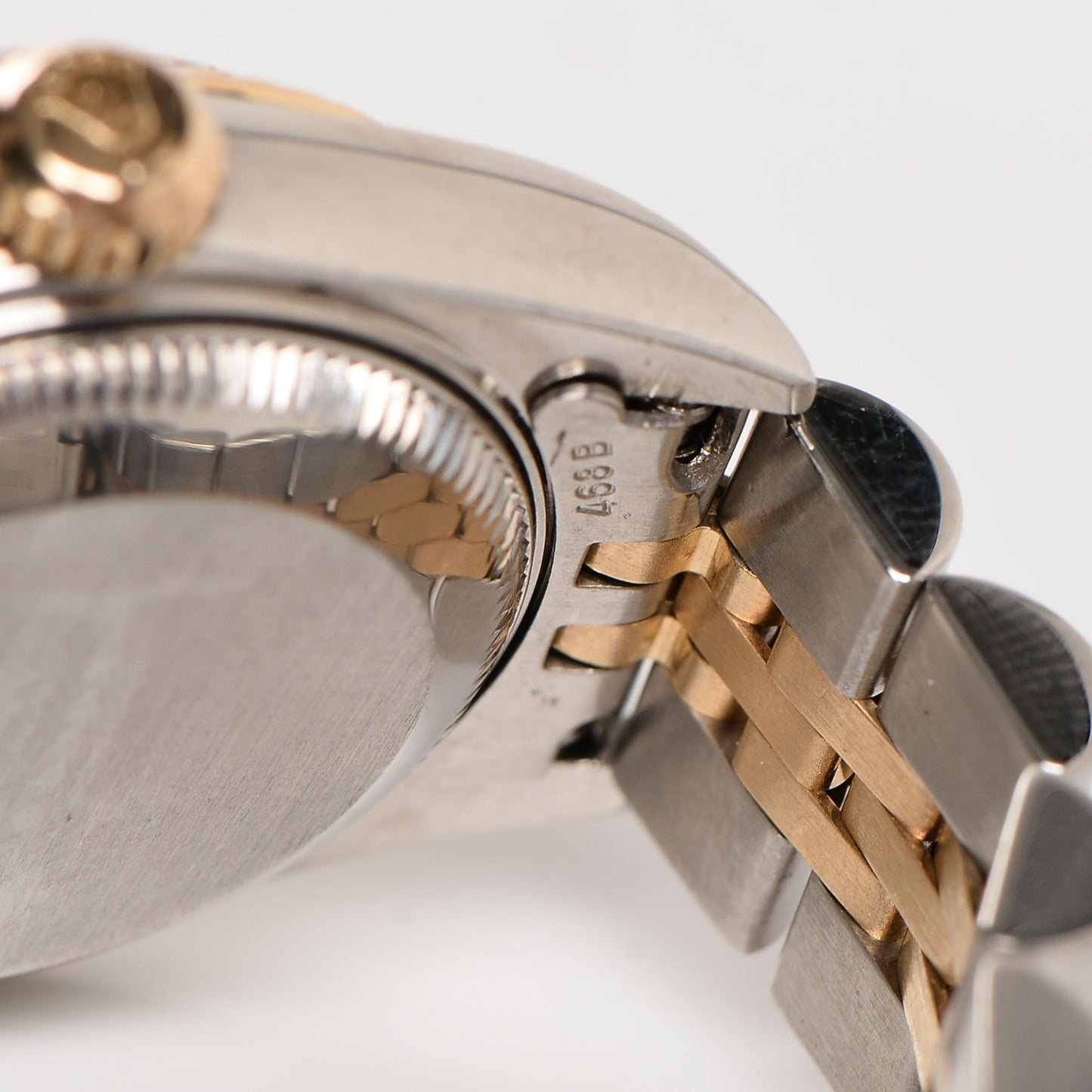 Stainless Steel 18K Yellow Gold 26mm Oyster Perpetual Datejust Watch White Jubilee 79173