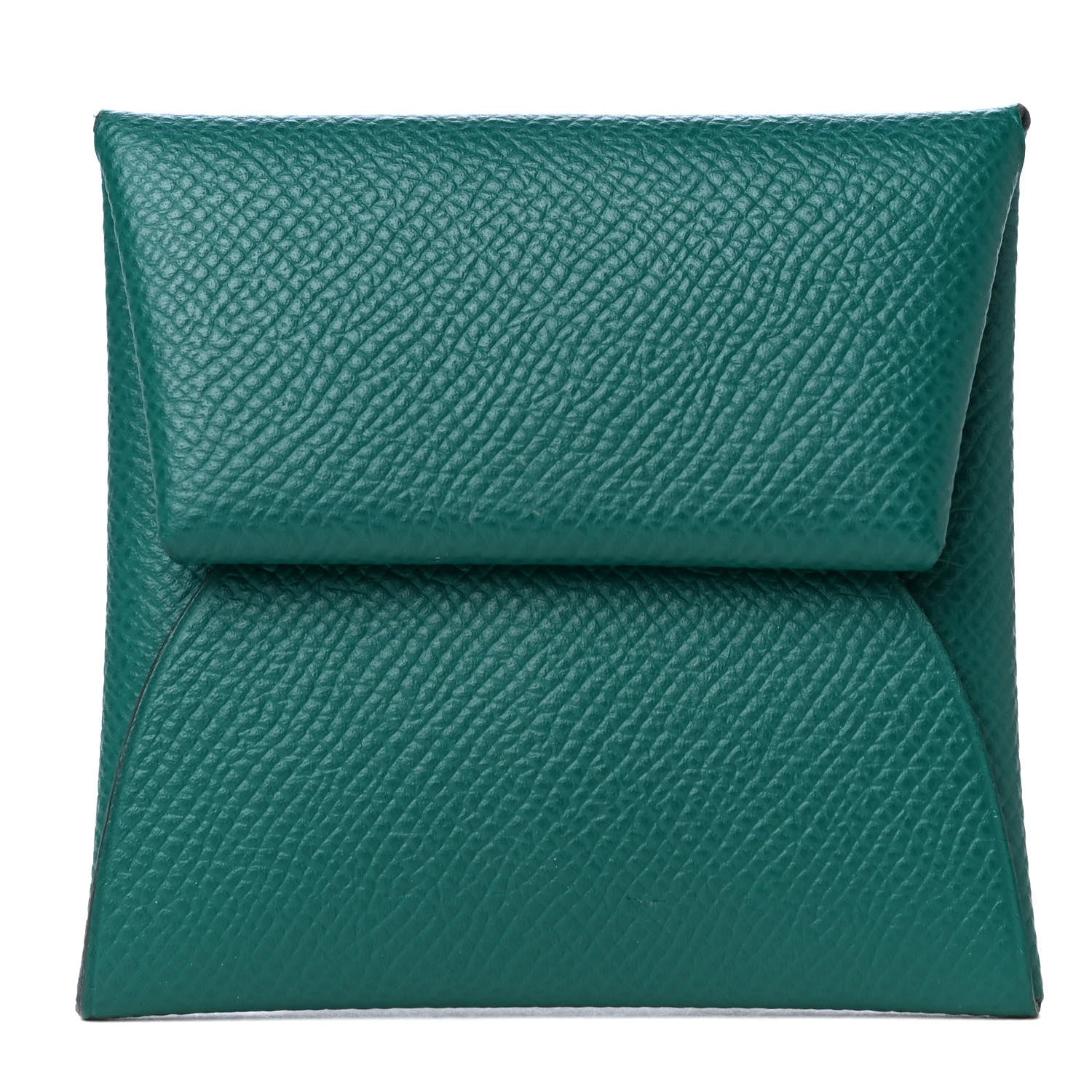 Hermes Epsom Bastia Coin Purse Malachite 1 of 4