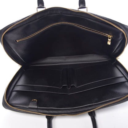 Louis Vuitton Epi Porte-Documents Voyage Briefcase Black 5 of 14