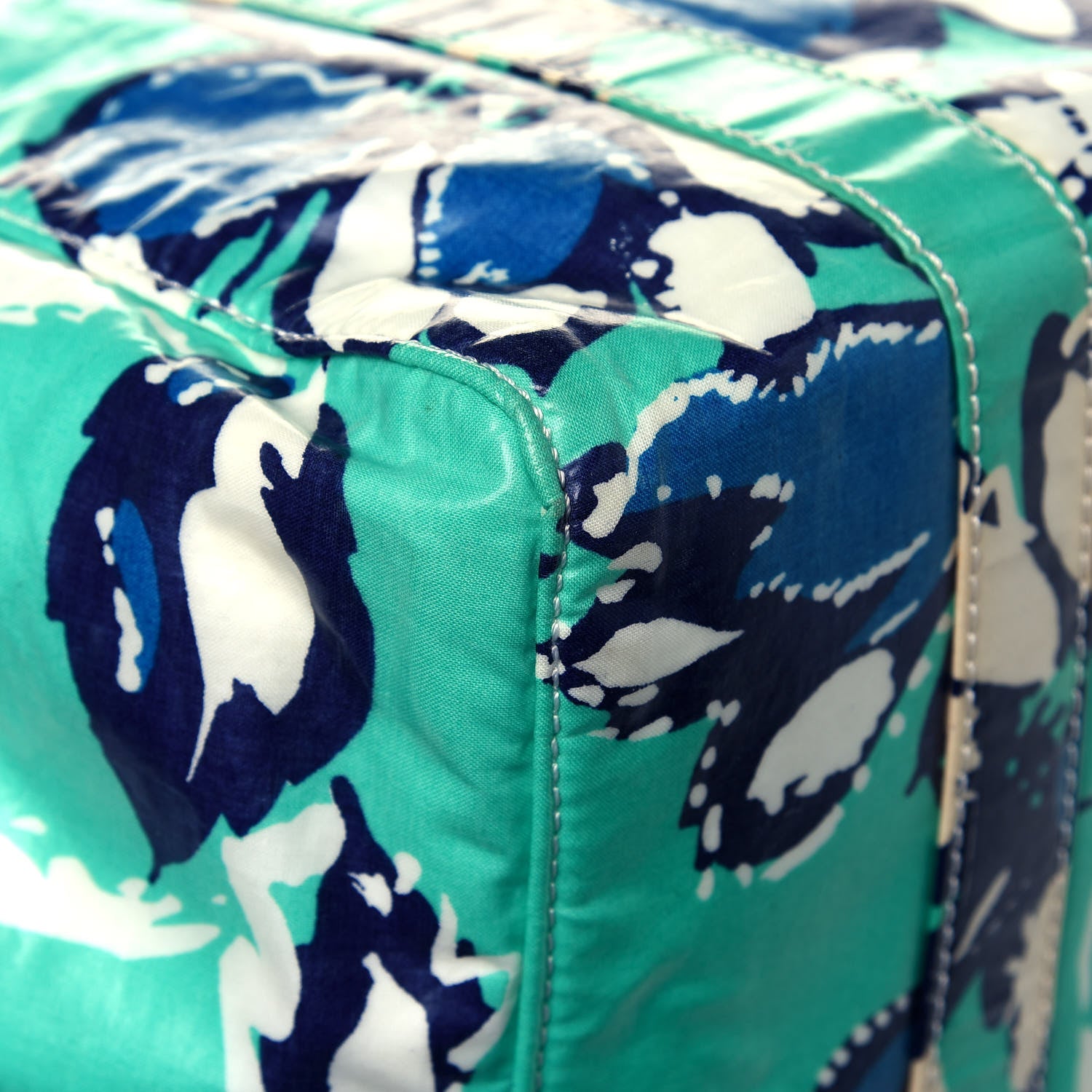 Chanel PVC Floral Print Tote Multicolor 11 of 19