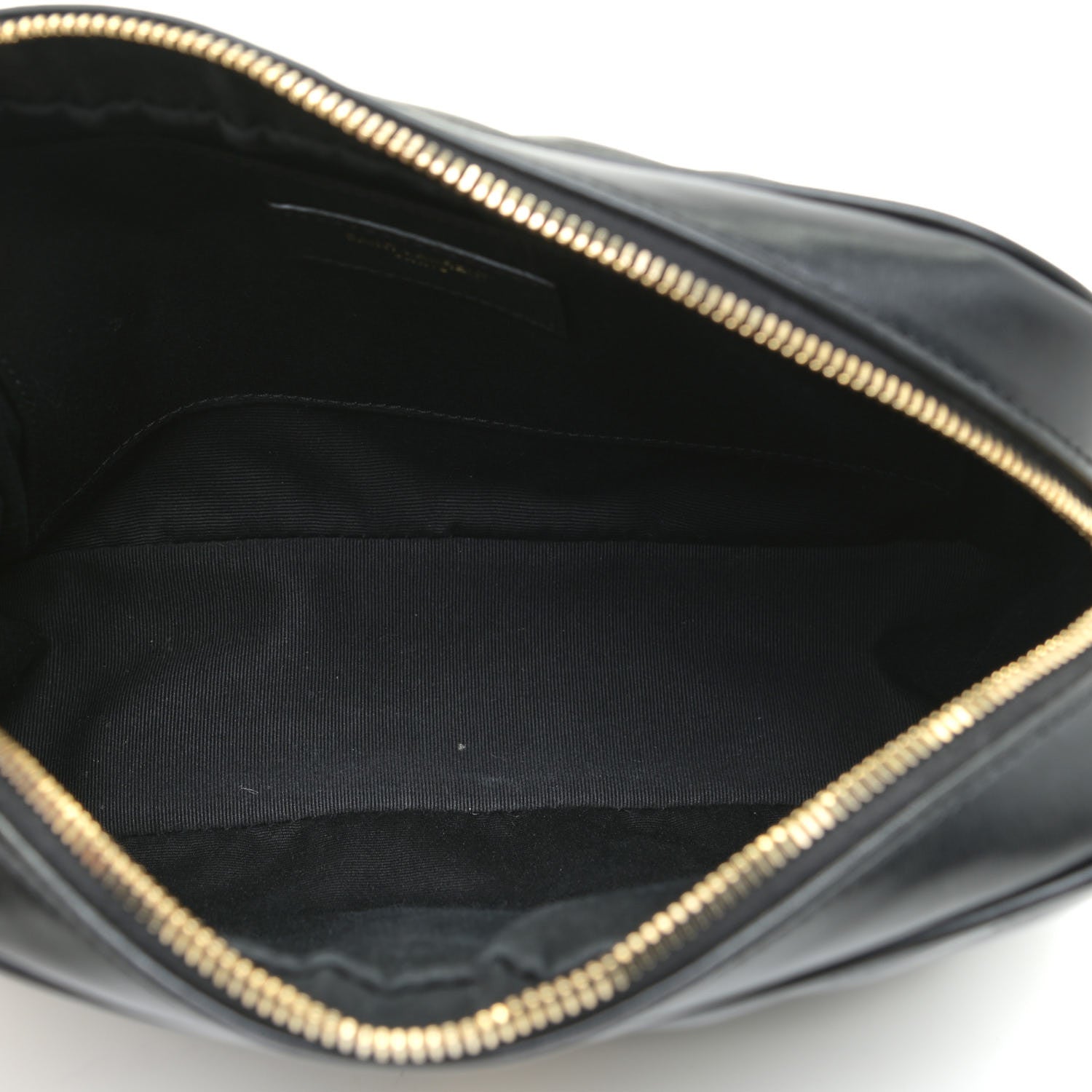 Saint Laurent Calfskin Matelasse Monogram Lou Camera Bag Black 7 of 14