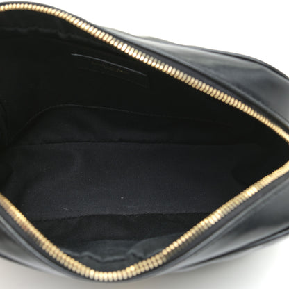 Saint Laurent Calfskin Matelasse Monogram Lou Camera Bag Black 7 of 14
