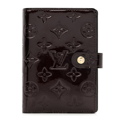 Louis Vuitton Vernis Small Ring Agenda Cover Amarante 1 of 8