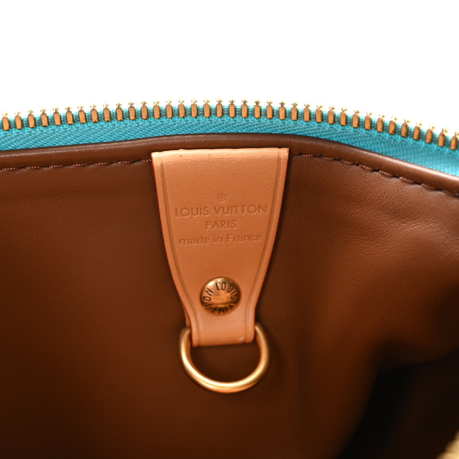 Louis Vuitton Calfskin Monogram Speedy P9 Bandouliere 25 Turquoise 7 of 10