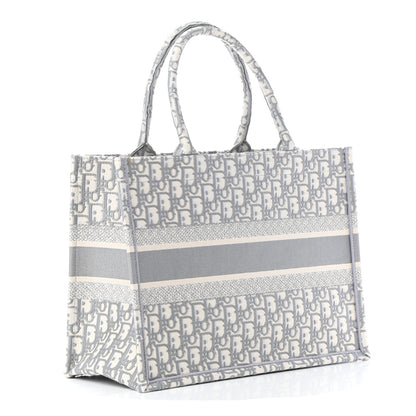 Christian Dior Oblique Medium Book Tote Grey 2 of 5
