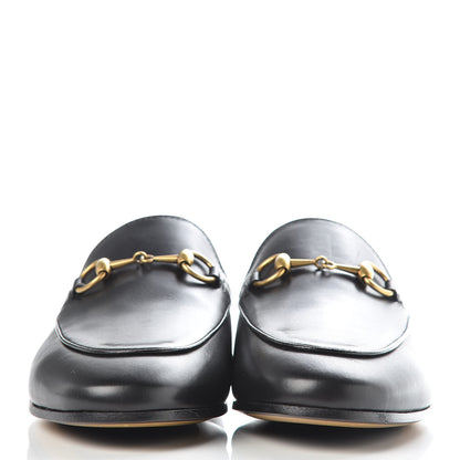 Gucci Calfskin Womens Jordaan Loafers 37 Black 2 of 9