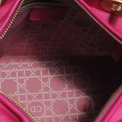 Christian Dior Tweed Cannage Medium Lady Dior Pink 8 of 10