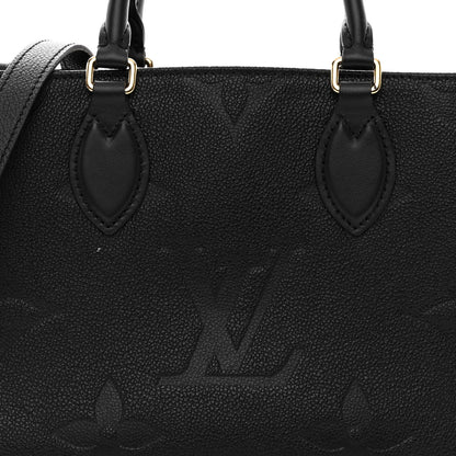 Louis Vuitton Empreinte Monogram Giant Onthego PM Black 7 of 10