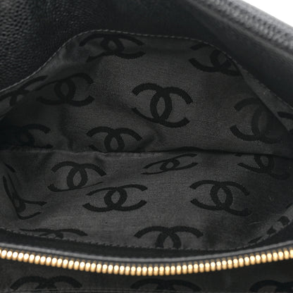 Chanel Caviar CC Shoulder Bag Black 5 of 12