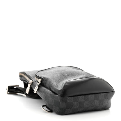 Louis Vuitton Damier Graphite Avenue Sling Backpack 4 of 13