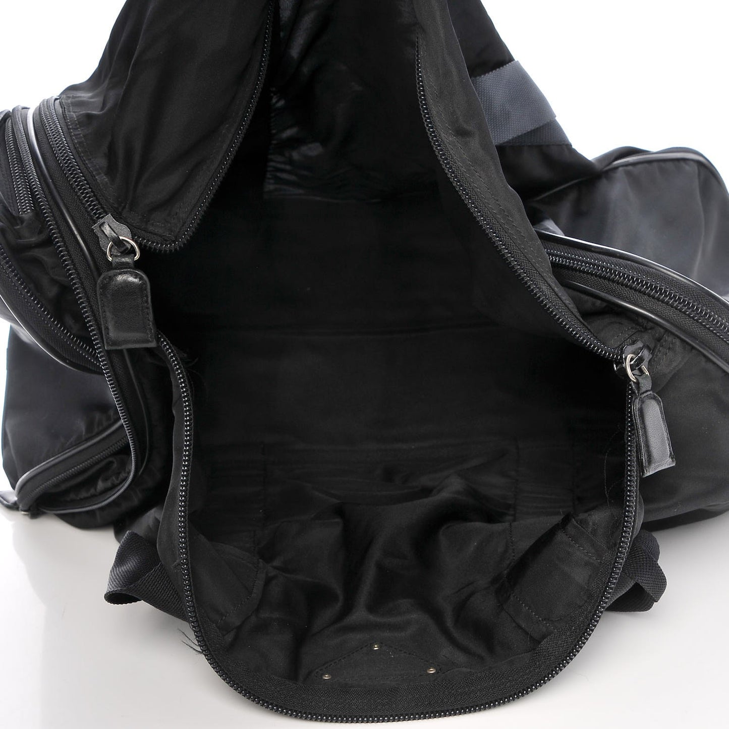 Tessuto Nylon Duffel Bag Black