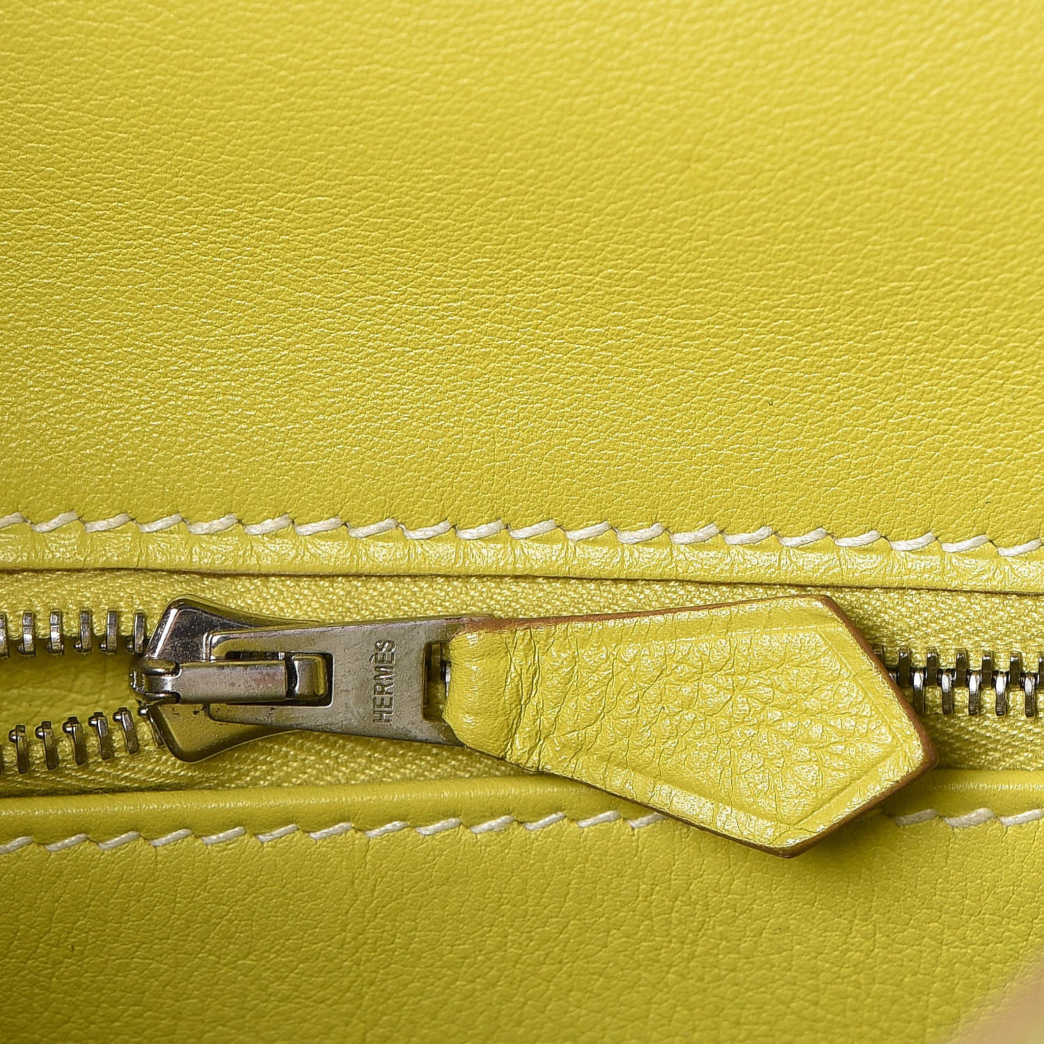 Hermes Swift Kelly Retourne 25 Lime 9 of 35