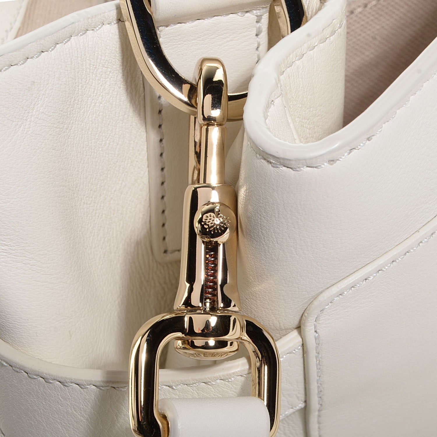 Mulberry Silky Calfskin Oversized Alexa Cream 12 of 14