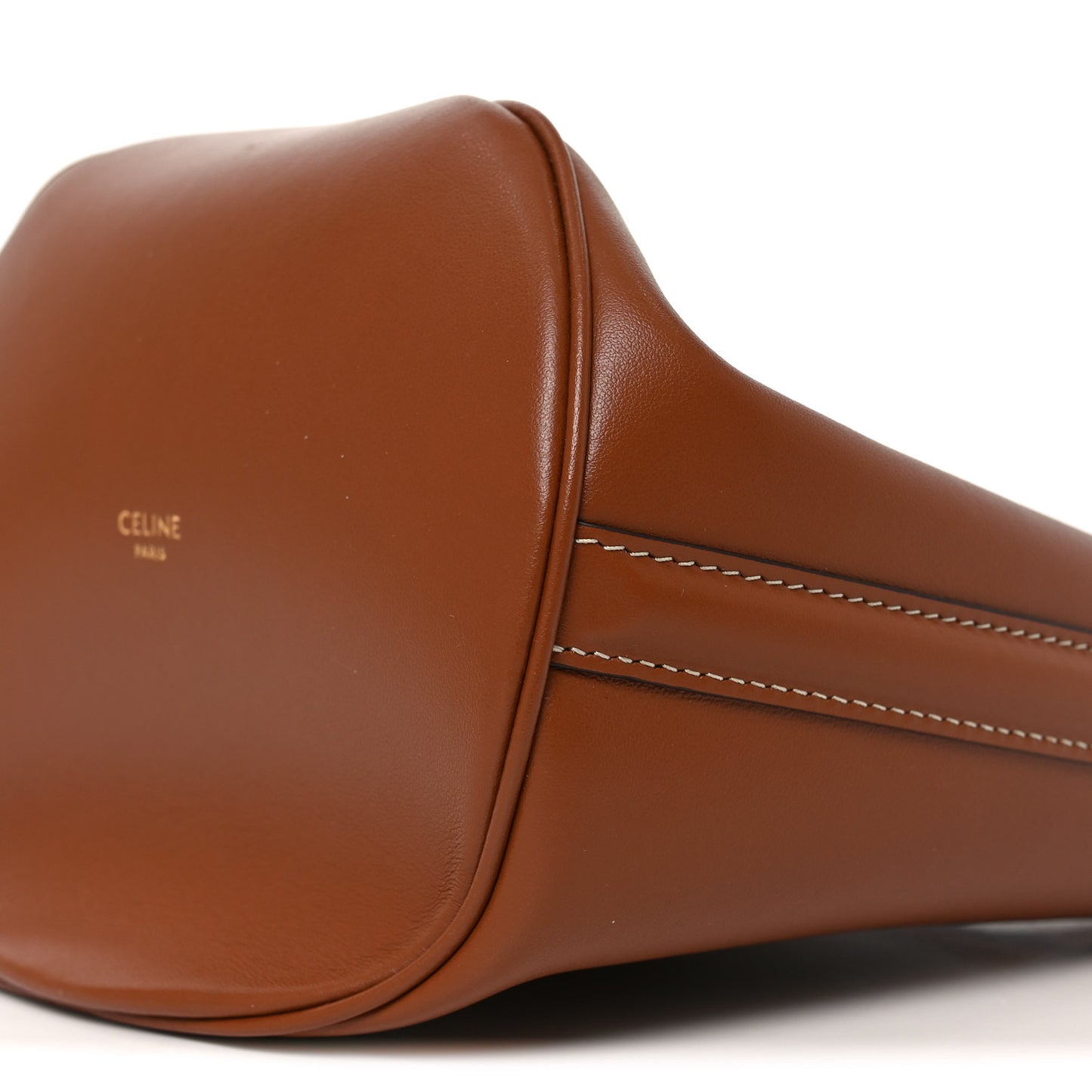 Smooth Calfskin Teen Bucket 16 Tan