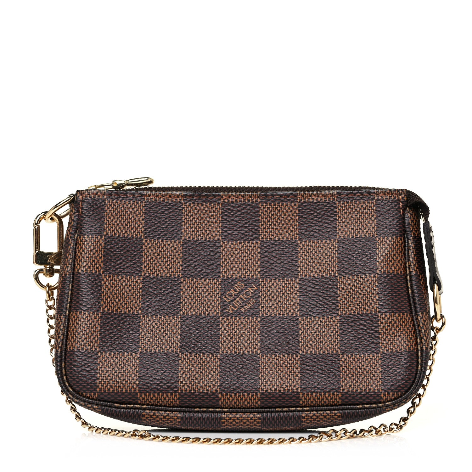 Louis Vuitton Damier Ebene Mini Pochette Accessories 1 of 9