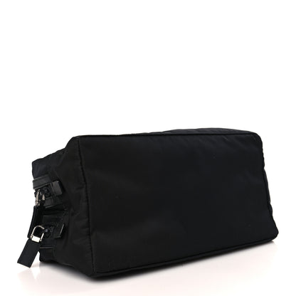 Prada Re-Nylon Saffiano Travel Pouch Black 4 of 9
