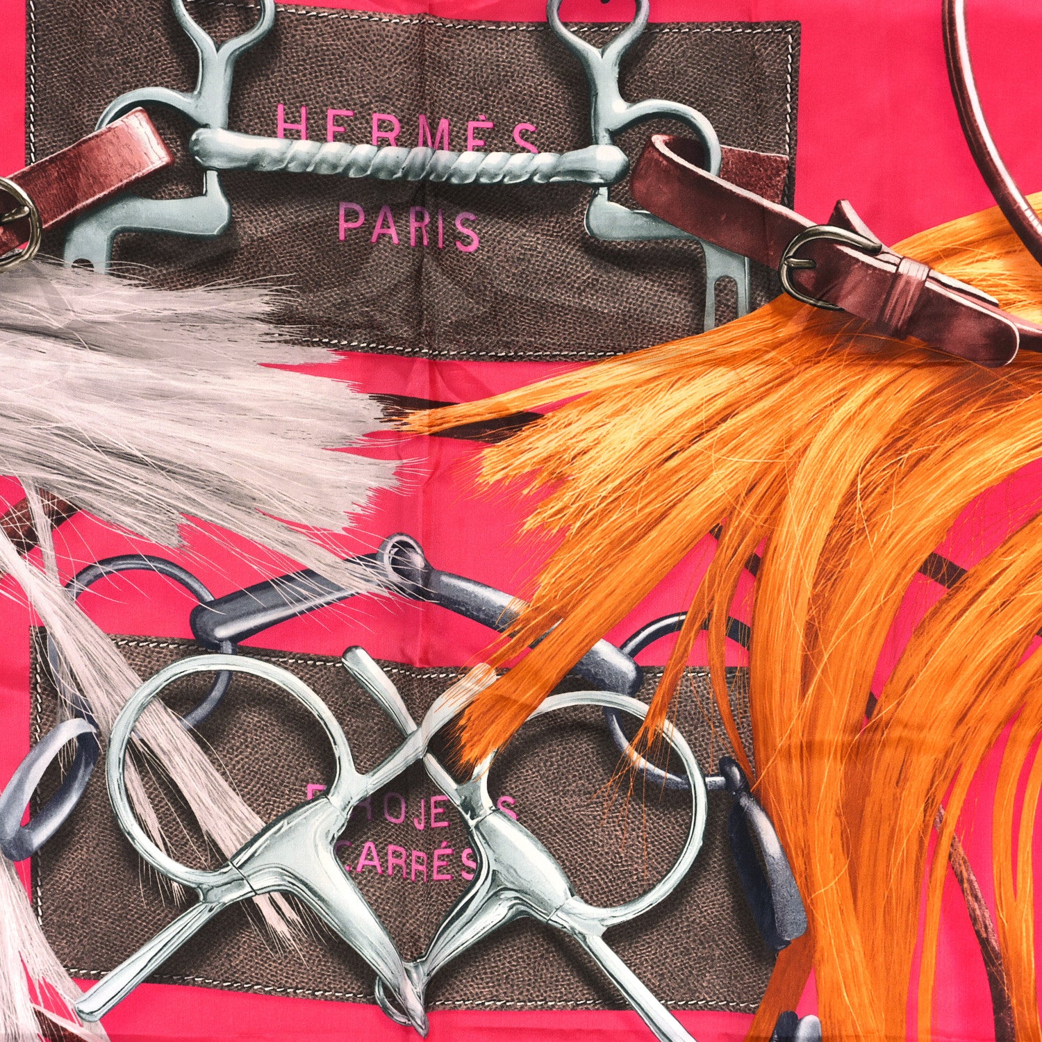 Hermes Silk Projets Carres Scarf 140 2 of 3