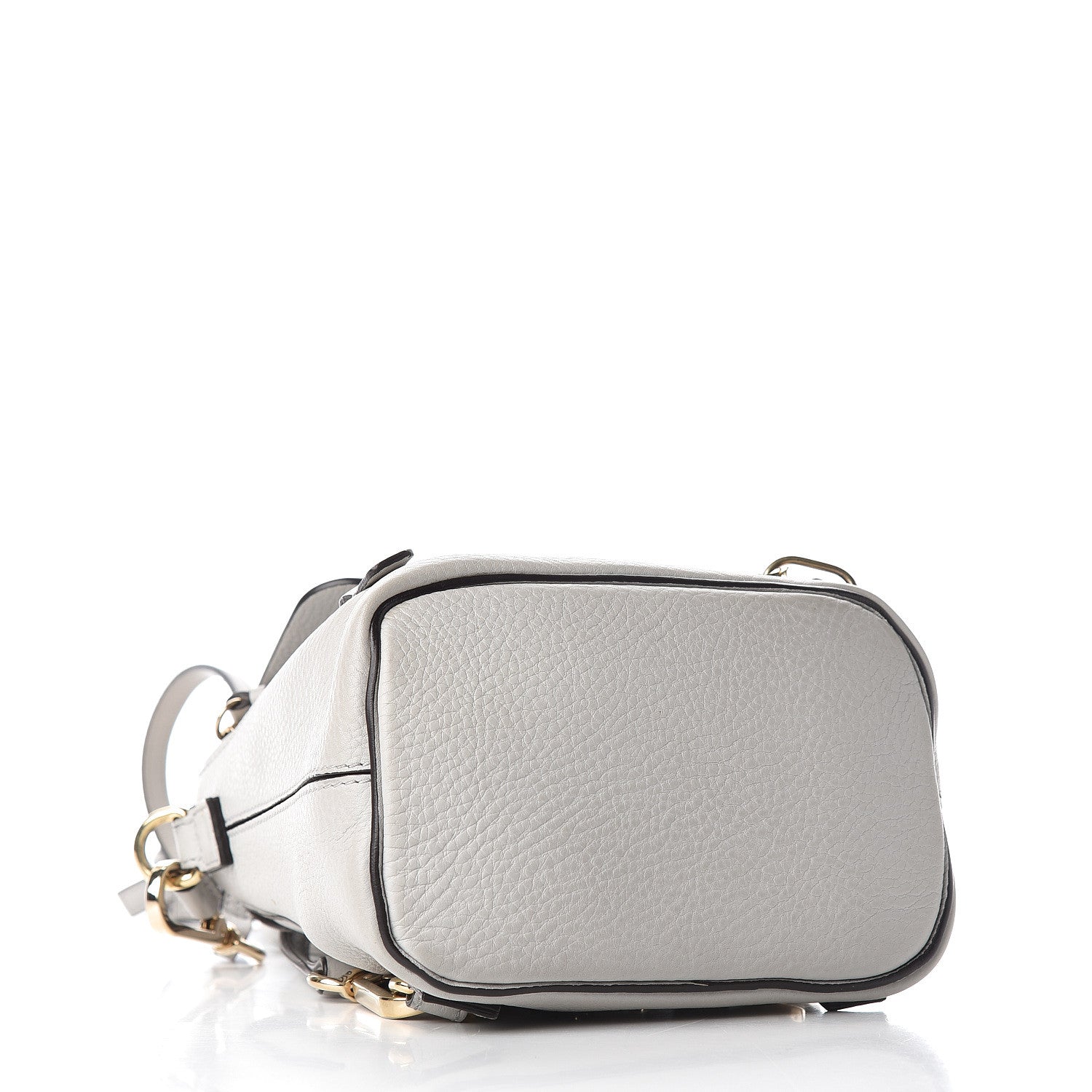 Chloe Suede Calfskin Mini Faye Backpack Airy Grey 3 of 9