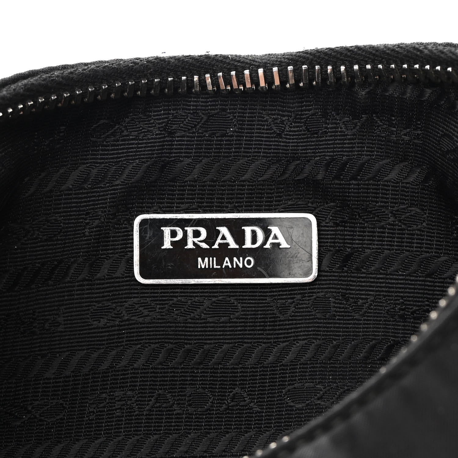 Prada Nylon Re-Edition 2005 Shoulder Bag Black 6 of 13