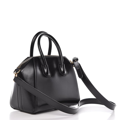 Givenchy Shiny Lord Calfskin Mini Antigona Black 3 of 10
