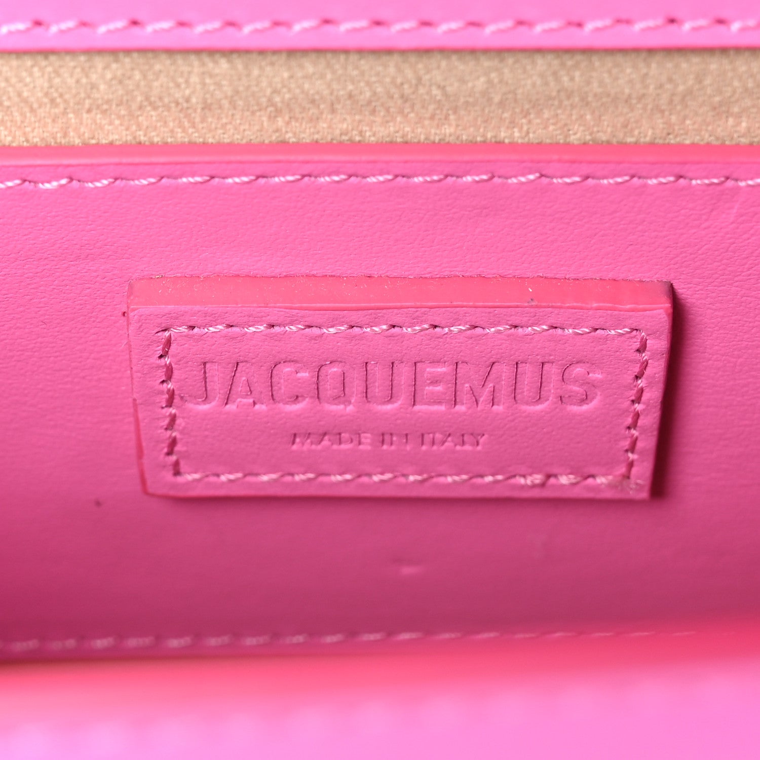 Jacquemus Smooth Calfskin Le Grand Bambino Pink 6 of 9
