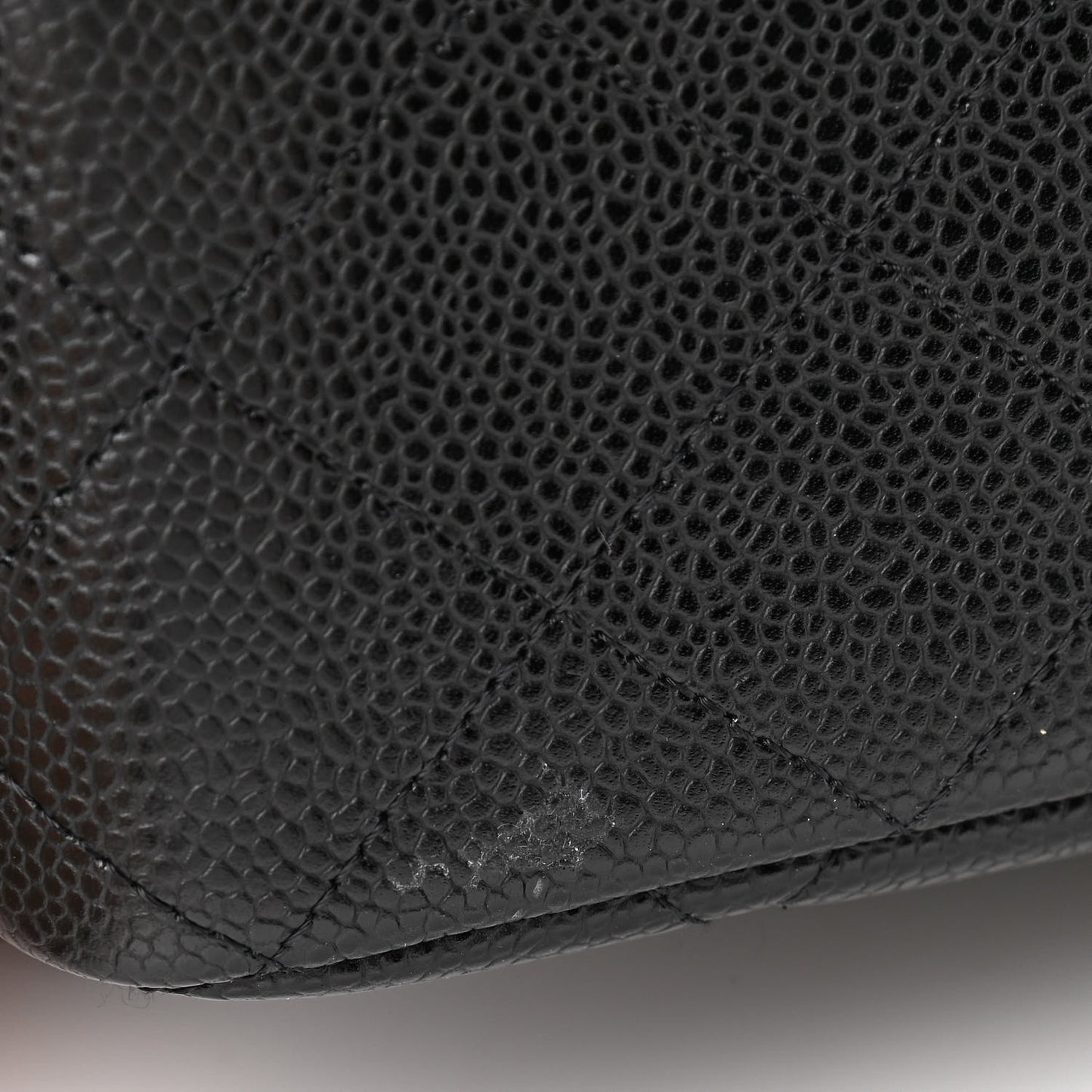 Caviar Quilted Jumbo Single Flap Black