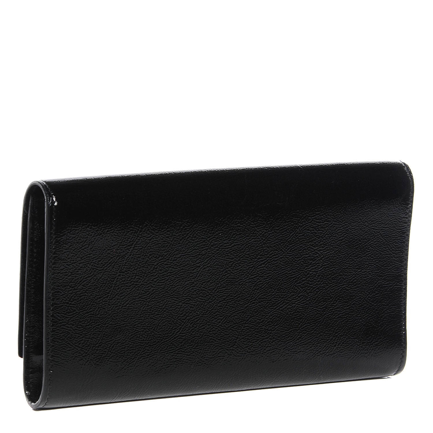 Saint Laurent Patent Small Belle De Jour Clutch Black 3 of 14