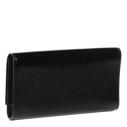 Saint Laurent Patent Small Belle De Jour Clutch Black 3 of 14