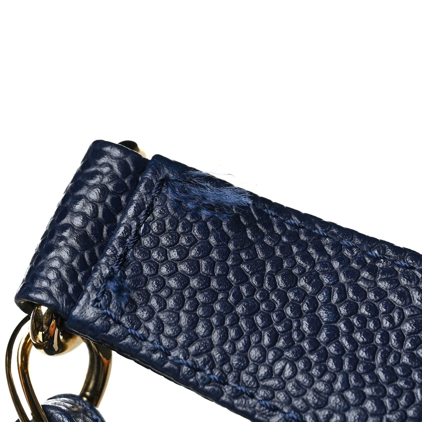 Caviar Quilted Grand Shopping Tote GST Dark Navy Blue