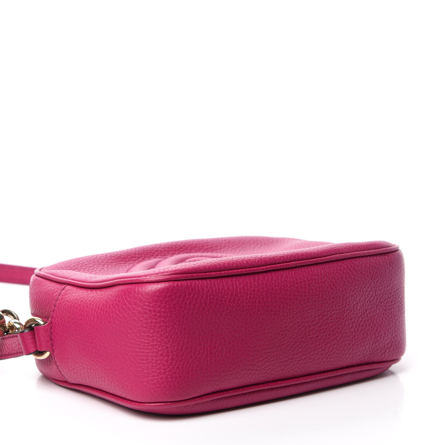 Gucci Cellarius Calfskin Small Soho Disco Bag Bright Bouganville 4 of 17