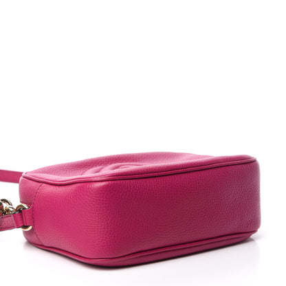 Gucci Cellarius Calfskin Small Soho Disco Bag Bright Bouganville 4 of 17